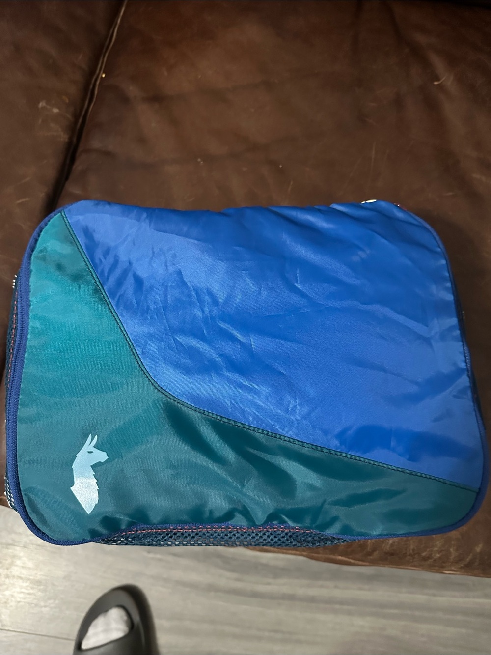 cotopaxi Blue Teal Pink Colorblock Travel Packing Cube